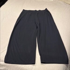 Eileen Fisher Charcoal Gray Trousers size Medium
